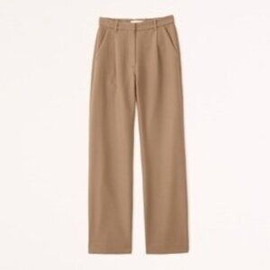 Abercrombie Tailored Relaxed Straight Pant